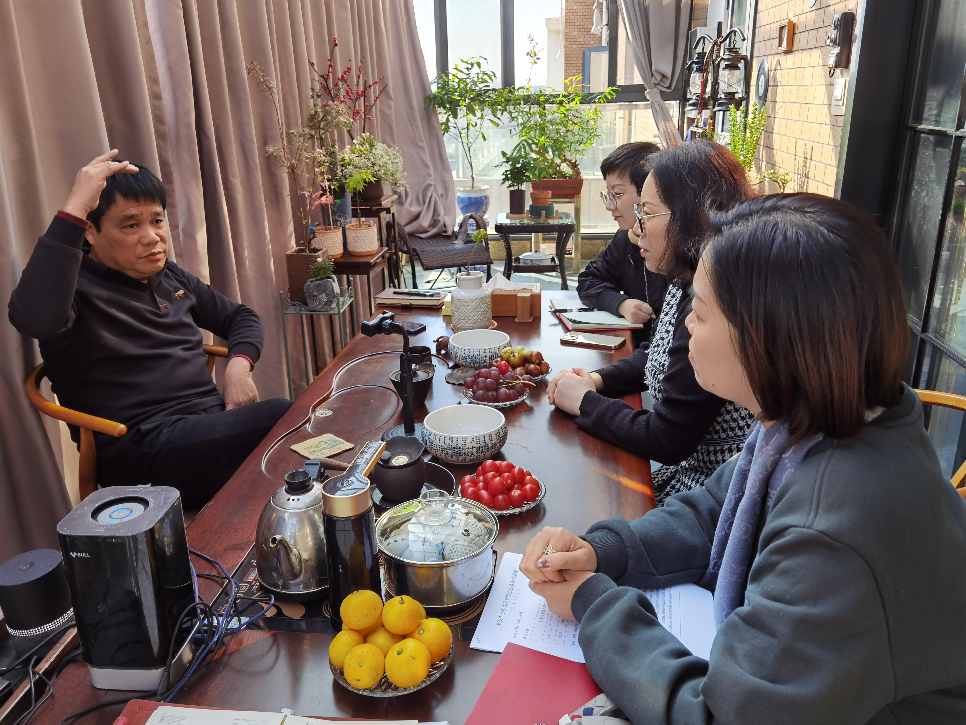 稳步推进、用“心”服务——宁波市企业文化研究会走进会员企业